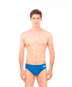 Плавки мужские Arena Solid Brief, royal/white, 80 FR