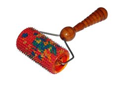 Массажер акупунктурный Аппликатор Ляпко Валик большой, шаг иглы 5 мм, 10,5 x 63 см