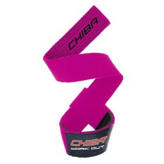 Перчатки для фитнеса мужские Chiba Latzunghilfe, розовые, One Size