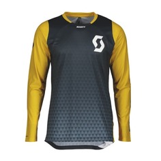 Майка мужская Scott Trail Vectic, nightfall blue/ochre yellow, L INT