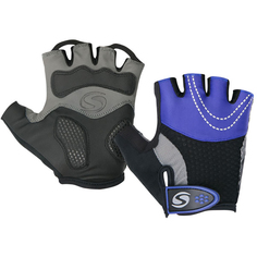 Перчатки для фитнеса мужские Stels CG-1193, синие, S INT