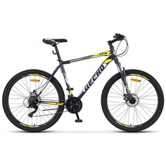 Велосипед 27,5 Десна 2710 MD V020 Серый/жёлтый (LU086311), 17,5 Desna