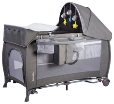 Манеж детский Lionelo Simon Grey