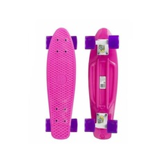 Скейтборд MC Plastic Board GLOSS small, Розовый Спортивная Коллекция