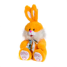Мягкая игрушка Зайчик с бантиком 60 см Нижегородская игрушка См-443-5
