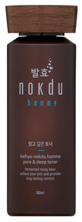 Тоник для лица Coreana Balhyo Nokdu Homme Pure & Deep Toner 180 мл