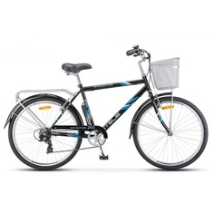 Велосипед Stels Navigator 26" 250 Gent Z010 Серый (с корзиной) (LU089100), 19