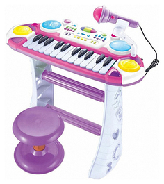 Play Smart Электронное пианино музыкант с микрофоном Play Smart Б45519 Playsmart