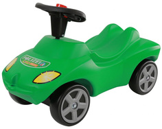 Машина-каталка Полесье Полиция Зеленый со звуковым сигналом Wader