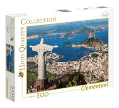 Пазл Clementoni Рио-Де-Жанейро, статуя Христа Искупителя, 500 деталей