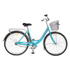 Велосипед Stels Navigator 28" 345 Z010/Z011 (с корзиной) (LU085343), Морсквая волна