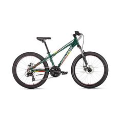 Велосипед 24 Forward Twister 24 2.0 Disc 18-19 г, 13 Зеленый Матовый/RBKW9164Q002