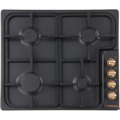Встраиваемая варочная панель газовая Hansa BHGA 62079 Black