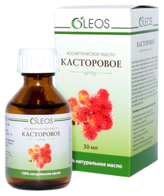 Масло касторовое Oleos с витаминно-антиоксидантным комплексом 30 мл