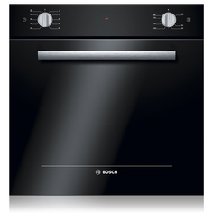 Встраиваемый газовый духовой шкаф Bosch HGN10E060 Black