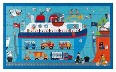 Indigo Пазл из картона Паром PUZZLE 60pcs - FERRY BOAT, 6181075