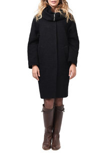 Пальто женское Caterina Leman PL 9041 черное 34 EU