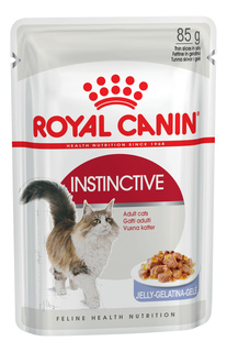 Влажный корм для кошек ROYAL CANIN Instinctive, мясо, 12шт, 85г