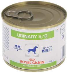 Консервы для собак ROYAL CANIN Urinary S/O, домашняя птица, 12шт, 200г