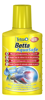 Средство для ухода за водой Betta AquaSafe для подготовки воды аквариума, 100мл Tetra