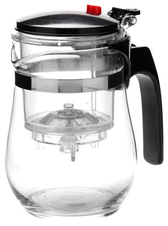 Заварочный чайник Mayer&Boch 4025 Прозрачный, черный
