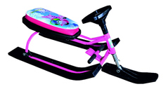 Снегокат детский одноместный Барс 120 Sky Pink Bars