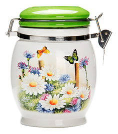 Банка для хранения LORAINE Лето 900 мл LR (х24)