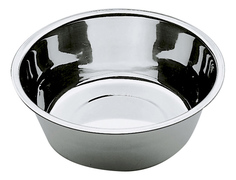 Одинарная миска для кошек и собак Ferplast, сталь, серебристый, 1.7 л