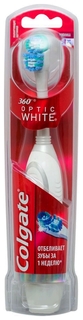 Зубная щетка Colgate 360° Optic White, электрическая средней жесткости