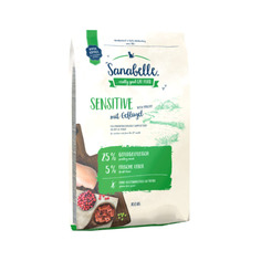 Сухой корм для кошек Bosch Sanabelle Sensitive, домашняя птица, 10кг