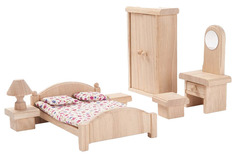 Мебель для кукол PlanToys Классик Спальня 9016