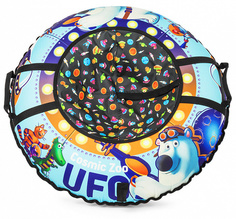 Надувные санки-ватрушка Small Rider UFO (CZ) (синий медвежонок)