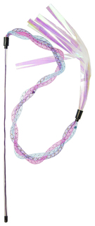 Игрушка для кошек Tarky Дразнилка с перьями, ленточками и колокольчиками