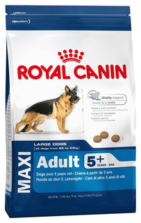 Сухой корм для собак ROYAL CANIN Adult 5+ Maxi, злаки, птица, 15кг
