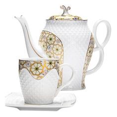 Чайный сервиз LORAINE 13 предметов 220 мл + 1,3 л чайник 26836 13 пр.