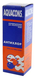 Средство для ухода за водой Зоомир Антихлор Кондиционер 50 мл