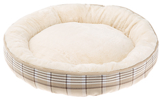 Лежак для животных Ferplast Lagoon с мехом бежевый
