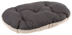 Лежак для животных Ferplast Relax F 55/4 Черный с белым мехом
