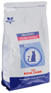 Сухой корм для кошек ROYAL CANIN Neutered Young Female, для стерилизованных до 7 лет,1,5кг