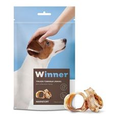 Лакомство для собак WINNER Трахея говяжья (мини) 50г