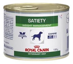 Консервы для собак ROYAL CANIN Satiety Weight Management, свинина, 12шт, 195г
