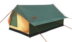 Палатка Totem Bluebird двухместная зеленая/желтая