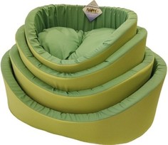 Лежак с бортиком Бобровый Дворик для животных (42 х 35 х 16 см, Салатовый)