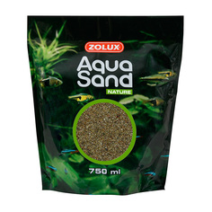 Грунт Zolux Aquasand Nature Sable Loire для аквариума, песок Луары (750мл (1,3кг))