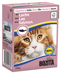Влажный корм для кошек Bozita in Sauce with Salmon, 370 г