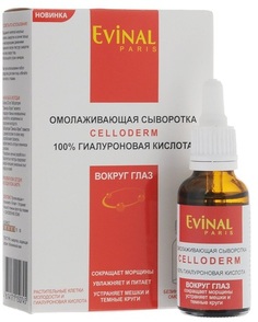 Омолаживающая сыворотка для кожи вокруг глаз EVINAL , 30 мл