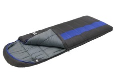 Спальный мешок Trek Planet Warmer Comfort серый/синий, правый