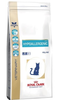 Сухой корм для кошек ROYAL CANIN Hypoallergenic, при пищевой непереносимости, 2,5кг
