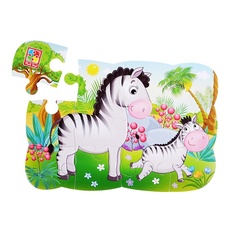 VLADI TOYS Пазлы на магните Зебры VT3205-56