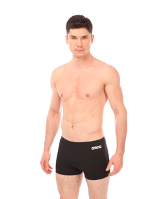 Плавки мужские Arena Solid Short, black/white, 90 FR